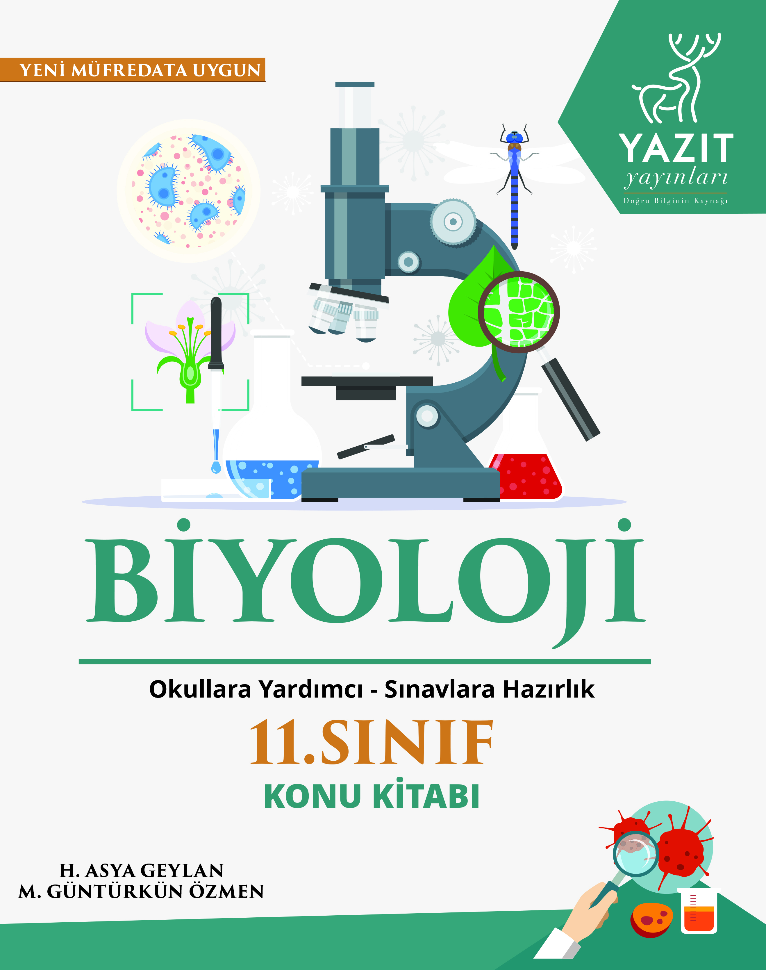 11. Sınıf Biyoloji Konu Kitabı kapak görseli